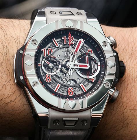 poker tour hublot|hublot unico poker watch.